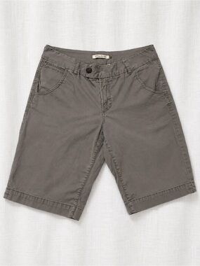 Christopher Blue Taupe-Gray Flat Front Shorts